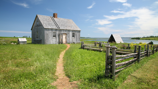 Michigan farmhouse