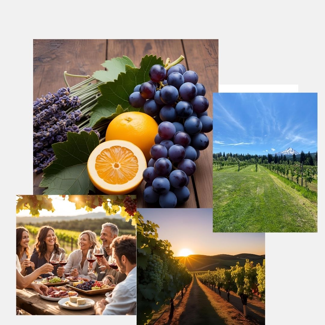 A Day in The Vineyard Eau De Toilette/Perfume 30 ml + Free Travel Vial