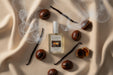 Winter perfume with chestnut and vanilla