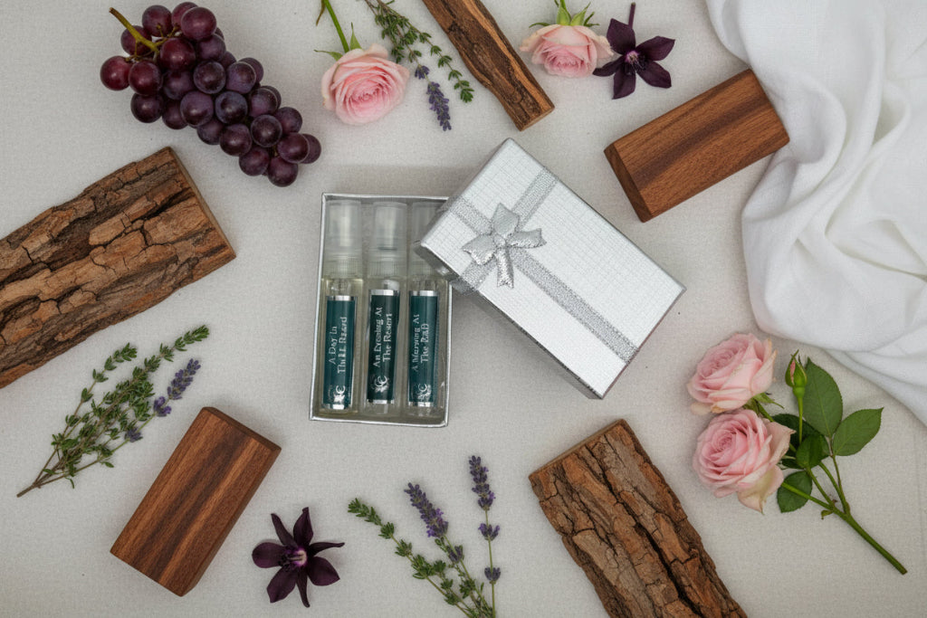 Vineyard discovery perfume set