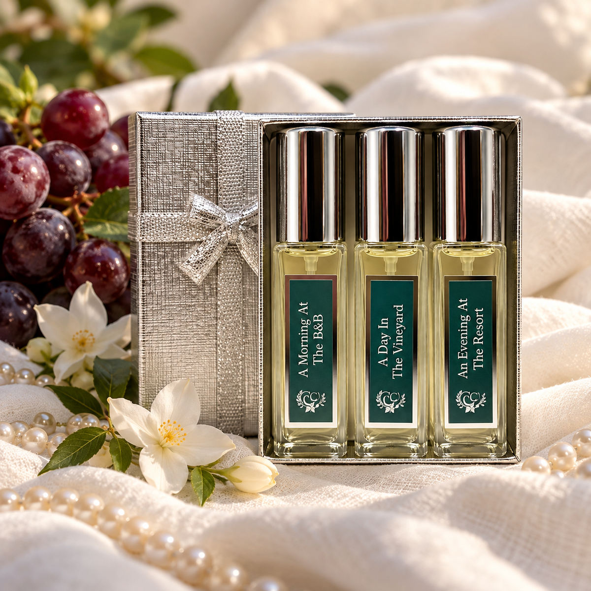Vine and Valley Travel Trio Gift Set
