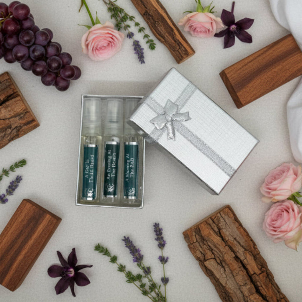 Vineyard discovery perfume set