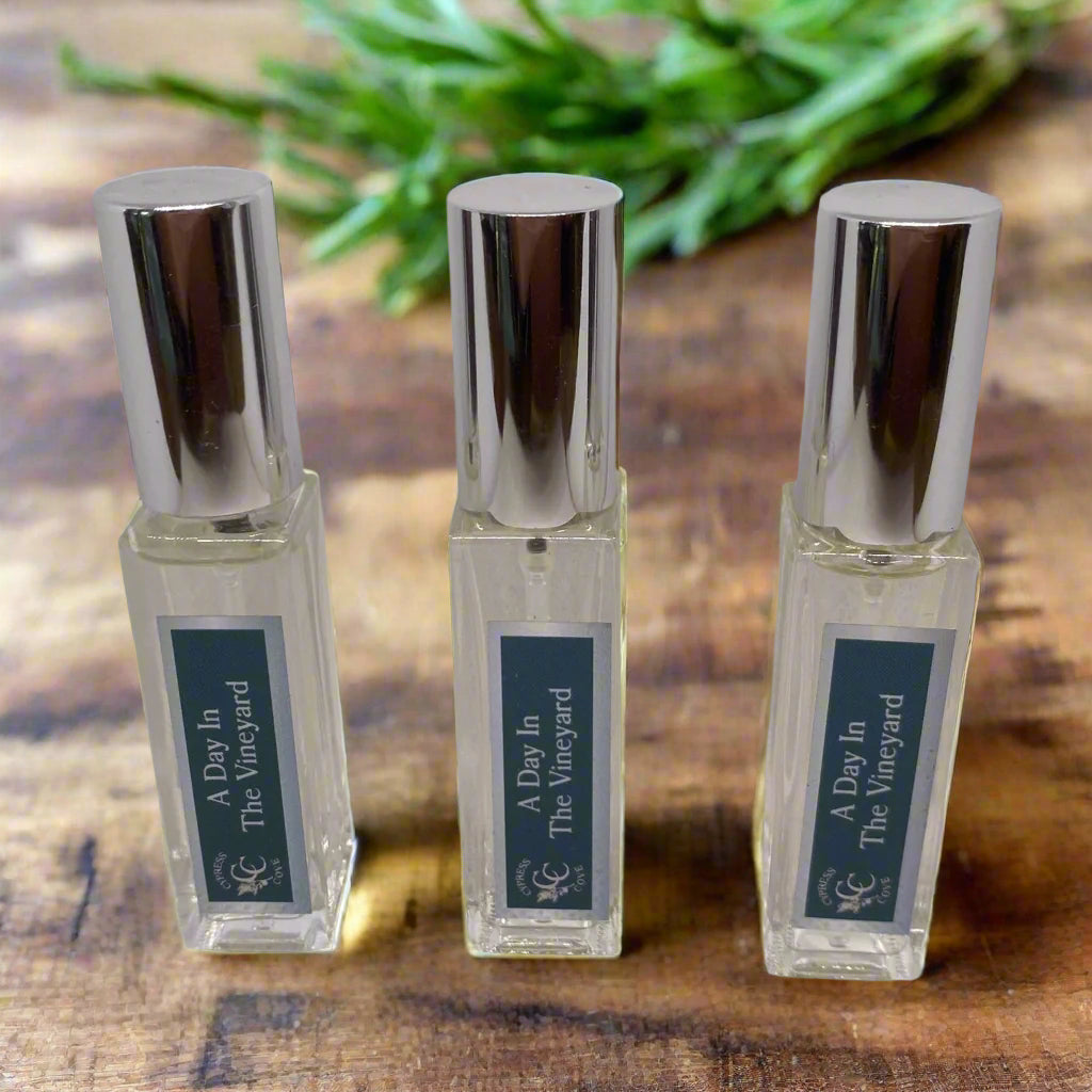 A Day in The Vineyard EDT Travel Vial 10ml  (Wholesale Only) Cypress Cove